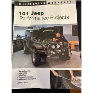 Motorbooks Workshop 101 Jeep Performance Projects Book Shop Manual Catalog Step